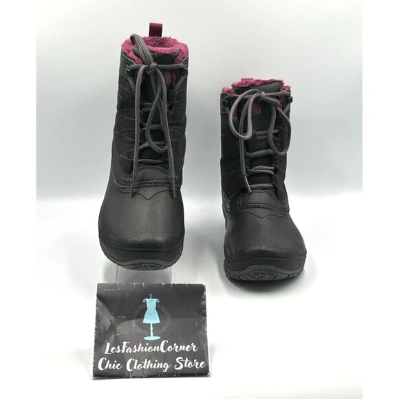 The North Face Womens Black Stormkat Cold Weather Faux Fur Lined Boots Sz 9 3009 - Picture 3 of 16